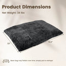 Convertible Bean Bag Floor Sofa with Washable Corduroy Cover by LJGDeals