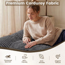 Convertible Bean Bag Floor Sofa with Washable Corduroy Cover by DirectDeals