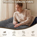 Convertible Bean Bag Floor Sofa with Washable Corduroy Cover by LJGDeals