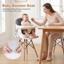 Convertible High Chair for Babies and Toddlers Solid Wood Baby Feeding Chair with 3-Position Adjustable Tray