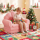 Convertible Kids Sofa 2-in-1 Fold out Toddler Couch Chair by LJGDeals