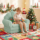 Convertible Kids Sofa 2-in-1 Fold out Toddler Couch Chair by LJGDeals