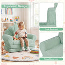 Convertible Kids Sofa 2-in-1 Fold out Toddler Couch Chair by LJGDeals