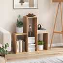 Convex Bookshelf 3-Shelf Open Bookcase Room Organizer with Anti-Toppling Device by LJGDeals