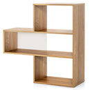Convex Bookshelf 3-Shelf Open Bookcase Room Organizer with Anti-Toppling Device by LJGDeals