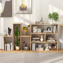 Convex Bookshelf 3-Shelf Open Bookcase Room Organizer with Anti-Toppling Device by LJGDeals