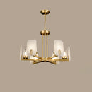 Luxury Copper Marble Chandelier