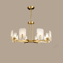 Luxury Copper Marble Chandelier