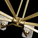 Luxury Copper Marble Chandelier