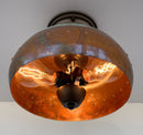 Copper Farmhouse Ceiling Light