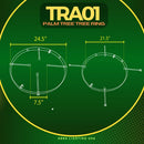 TRA01 Palm Tree Mounting Ring Light Bracket Landscape Lighting Accessory Light Fixture Mount