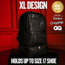 Black Leather Patented Carry On Backpack (Only 300 Made)