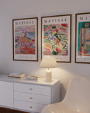 24x36 in, Set of 3, Walnut Oak Frame