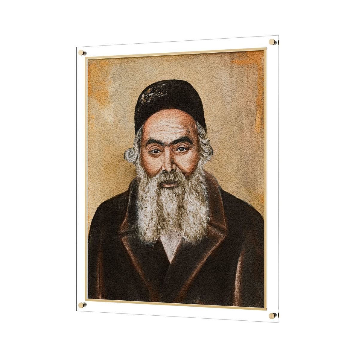 Leatherite Chofetz Chaim Painting
