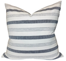 Lima Stripe Pillow Cover in Natural