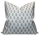 Rajmata Tonal Pillow Cover in Ash Grey, Peter Dunham Textiles