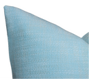 Outdoor Rough 'n Rowdy Woven Pillow Cover in Poolside Blue