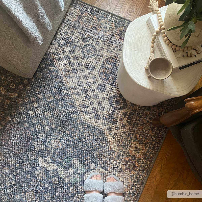 Seok Non-Slip Washable Rug