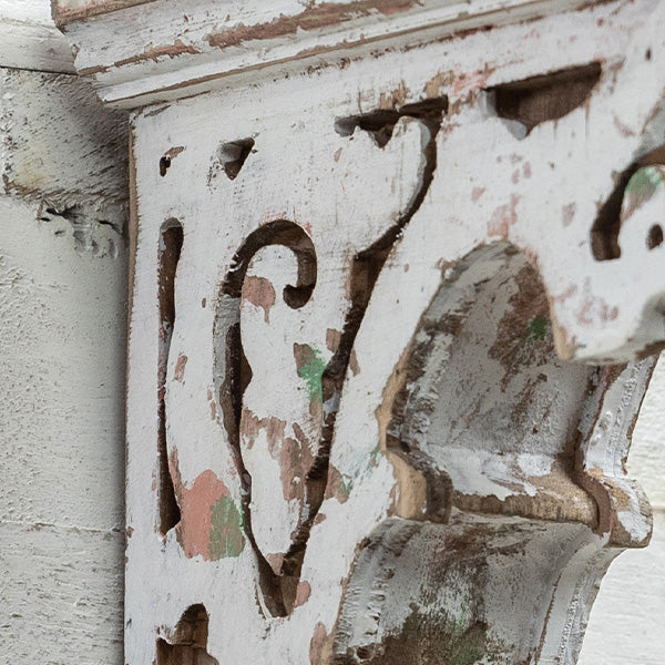 Antique Inspired Distressed Wooden Corbel, Pick Your Style