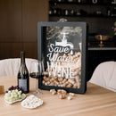 Wine Cork Box – Save Water, Drink Wine