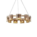 Circular Corlota Glass Chandelier