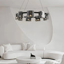 Circular Corlota Glass Chandelier