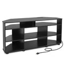 Corner TV Stand for TVs up to 55 Inch with Storage by LJGDeals