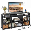 Corner TV Stand for TVs up to 55 Inch with Storage by LJGDeals