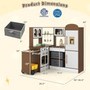 Corner Kitchen with Lights and Sounds for Kids Ages 3+ by LJGDeals