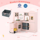 Corner Kitchen with Lights and Sounds for Kids Ages 3+