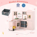 Corner Kitchen with Lights and Sounds for Kids Ages 3+ by LJGDeals