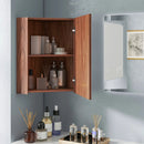 Corner Medicine Cabinet with Mirror with Open Mirror Door and Adjustable Shelf by LJGDeals