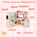 Corner Play Kitchen with Lights and Sounds for Ages 3+