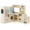 Corner Play Kitchen with Lights and Sounds for Ages 3+