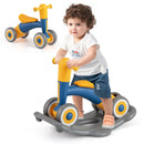 3 in 1 Rocking Horse with Detachable Balance Board and Seat-Navy