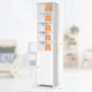 Costway 72 Inches Free Standing Tall Floor Bathroom Storage Cabinet by LJGDeals
