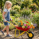 Costzon Kids Wheelbarrow with All-Terrain Wheels-Red by LJGDeals