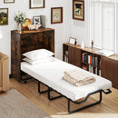 Cot Size Murphy Bed with Foldable Bed and Lockable Wheels by LJGDeals