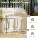 Counter Height Bar Chair Set with Acacia Wood Frame and Supporting Legs by LJGDeals