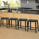 26 Inch Counter Height Bar Stool Set of 2 with Upholstered Seat by LJGDeals