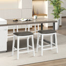 26 Inch Counter Height Bar Stool Set of 2 with Upholstered Seat by LJGDeals