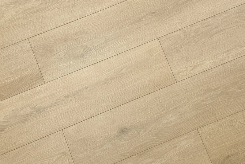 Countryside Beige Micro Bevel Matte 9.25"x60" Waterproof Laminate Flooring 12mm - Linea