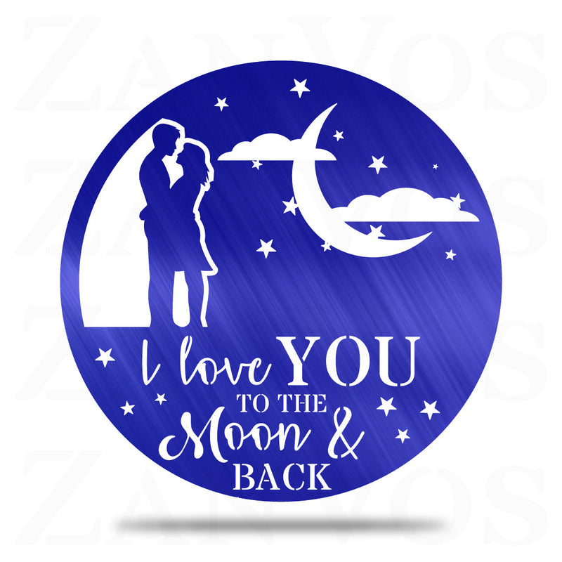 Couple Moon & Back