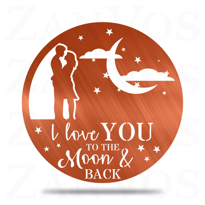 Couple Moon & Back