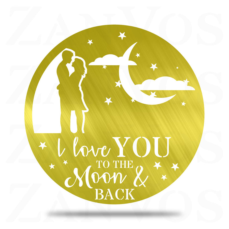 Couple Moon & Back