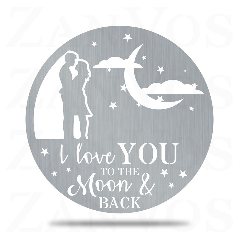 Couple Moon & Back