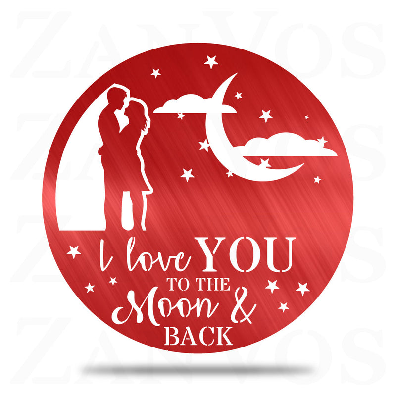 Couple Moon & Back