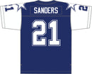 Deion Sanders Dallas Cowboys Mitchell & Ness 1995 Dark Jersey by Dynasty Sports & Framing
