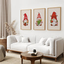 Christmas Gnomes Kids Room Decor Wall Art Set by Wall Art Set