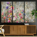 Cozy Flowers Painting on Canvas Wall Art Floral Canvas Print